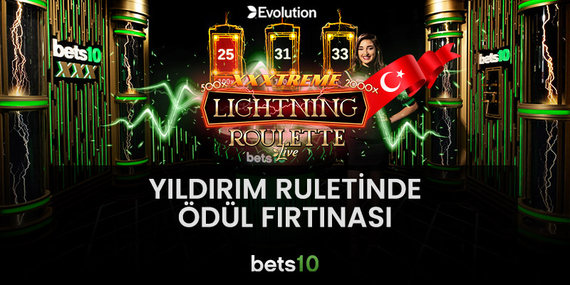 Bets10 XXXtreme Lightning Roulette - Best10 Özel